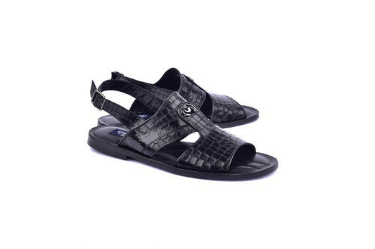 C0074-Corrente 5829S Sandal- Black