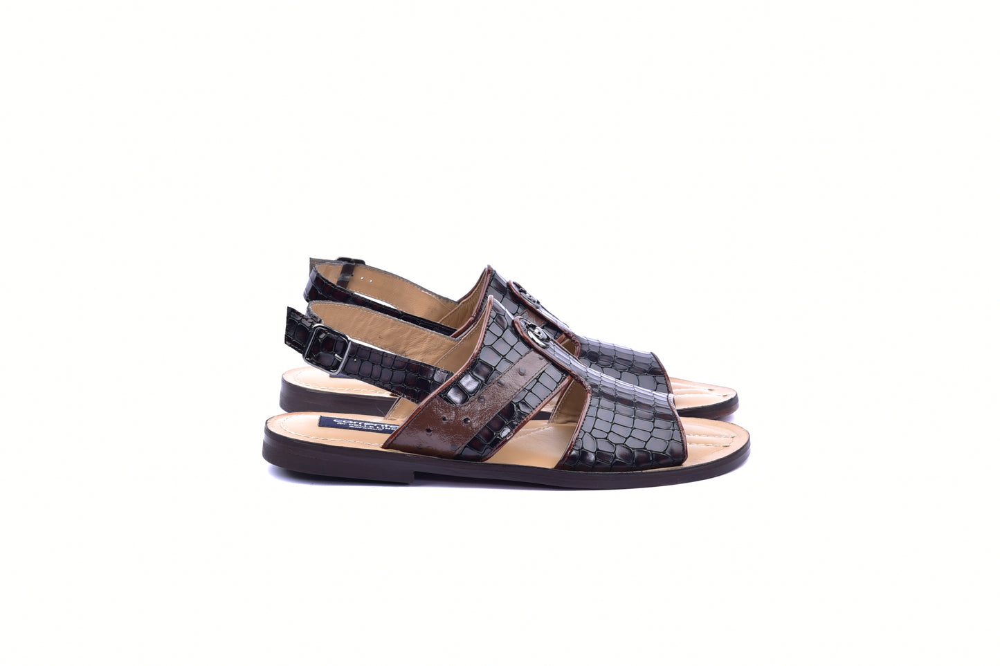 C0075-Corrente 5829S Sandal- Brown