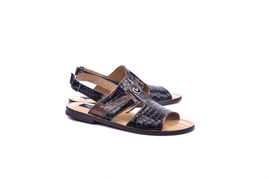 C0075-Corrente 5829S Sandal- Brown